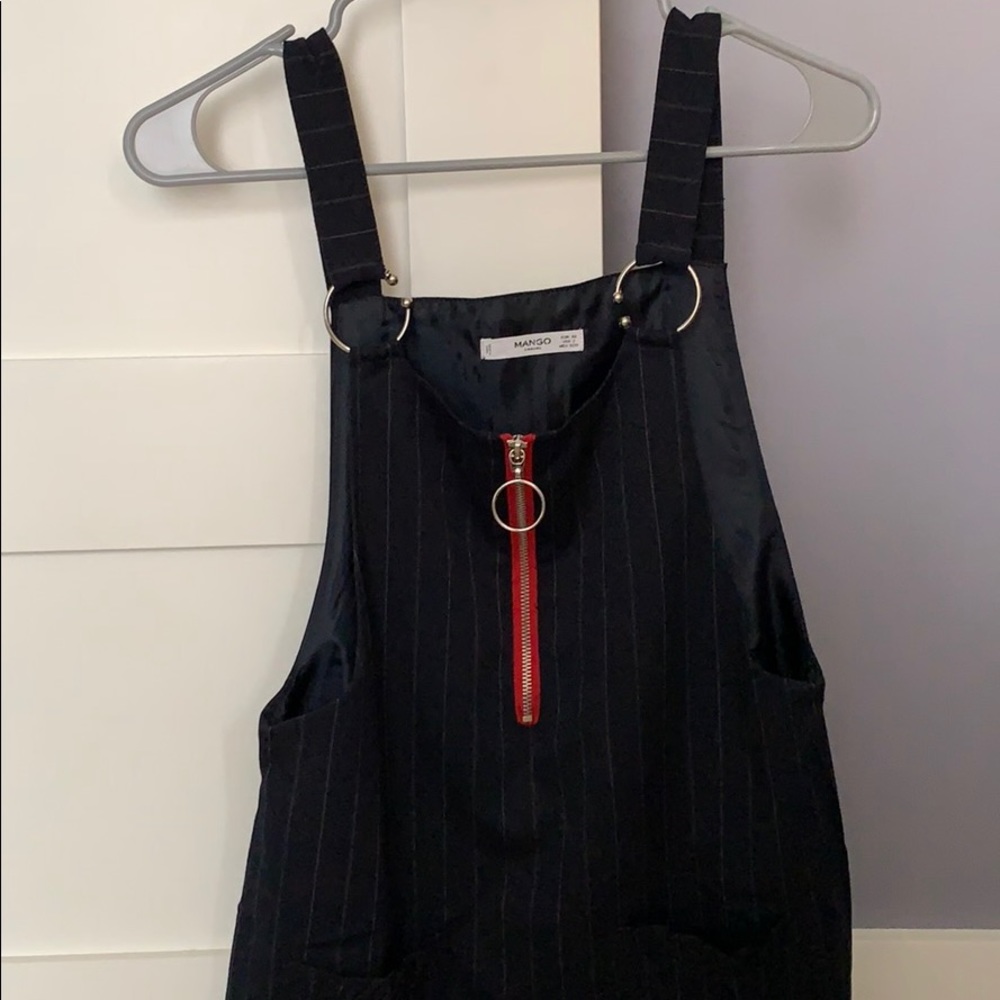 Mango pinstriped jumper